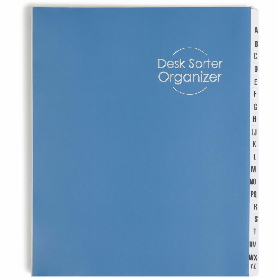 Smead Alphabetic Desk File Sorter Printed Tab s Character A Z Letter 8 50 Width X 11 Length 35 Recycled 1 Each Cartridge Savers