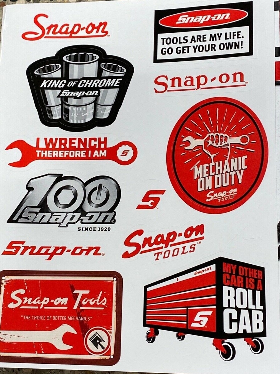 SNAP ON STICKERS 100TH ANNIVERSARY FAST FREE SHIPPING EBay