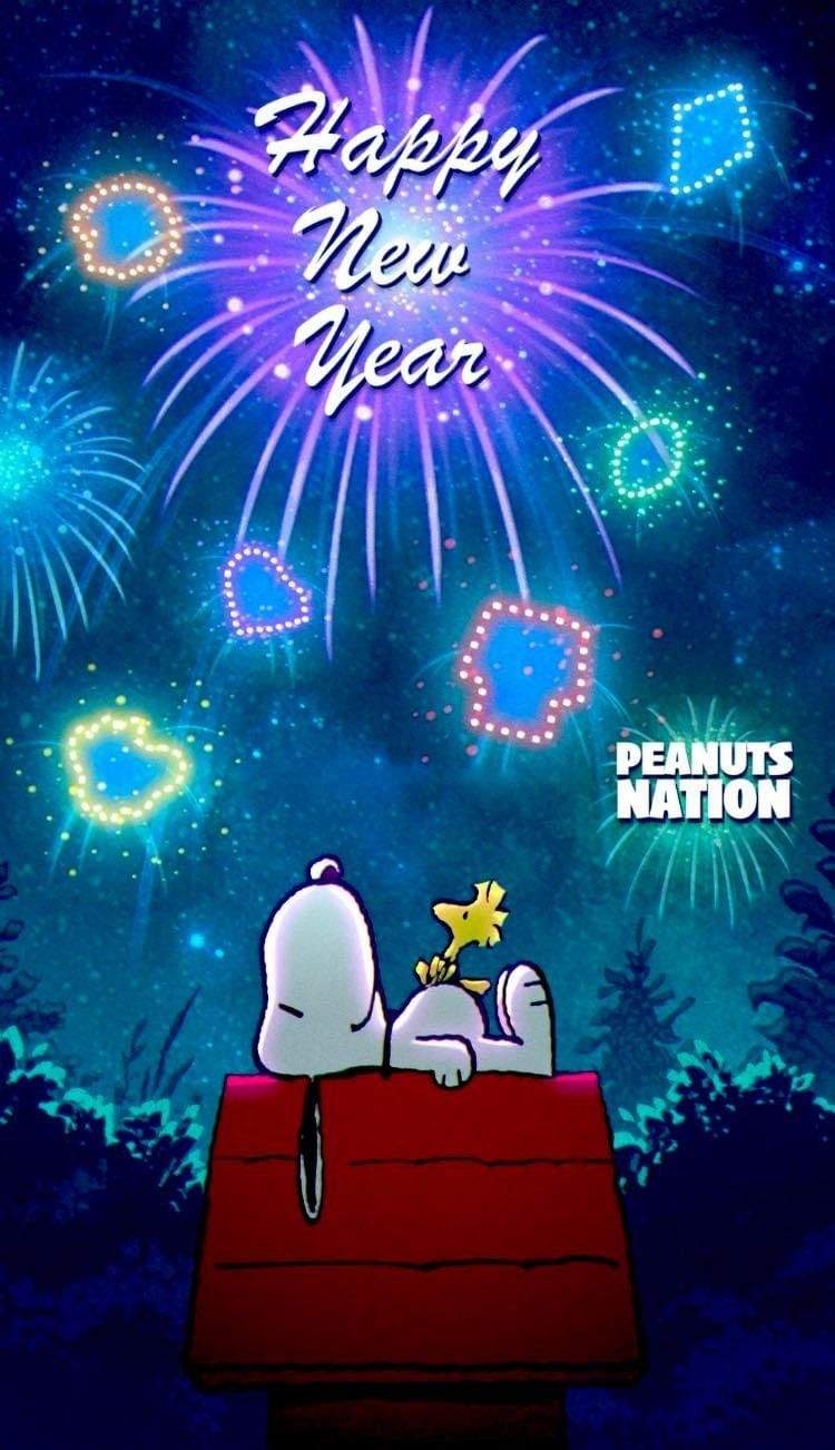 happy new year snoopy