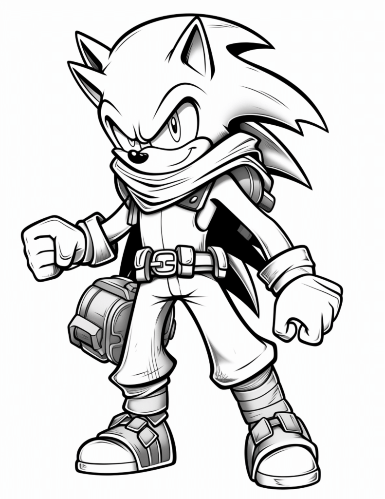 Sonic Shadow Coloring Pages Beyond Child s Play By Titan Medium