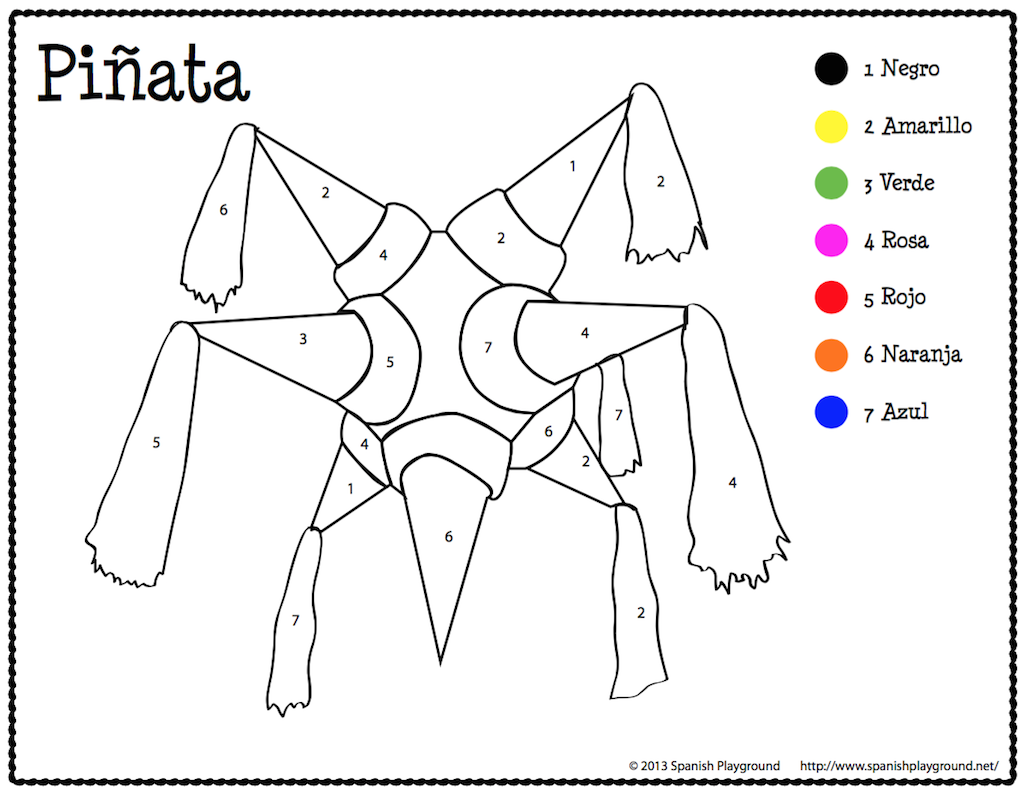 Spanish Coloring Pages Free Printable