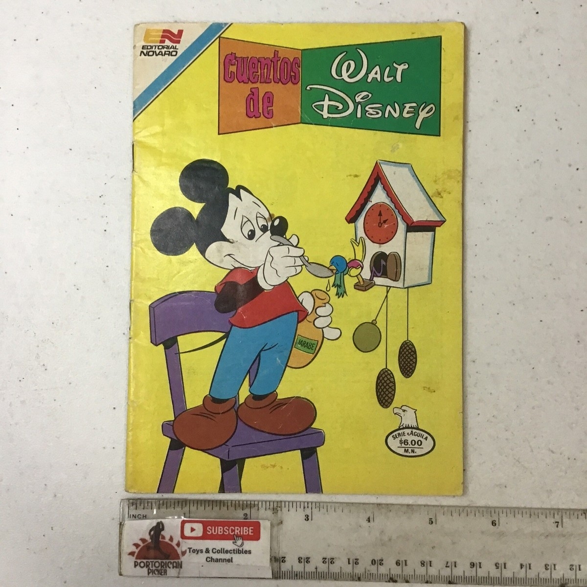 mickey mouse in spanish