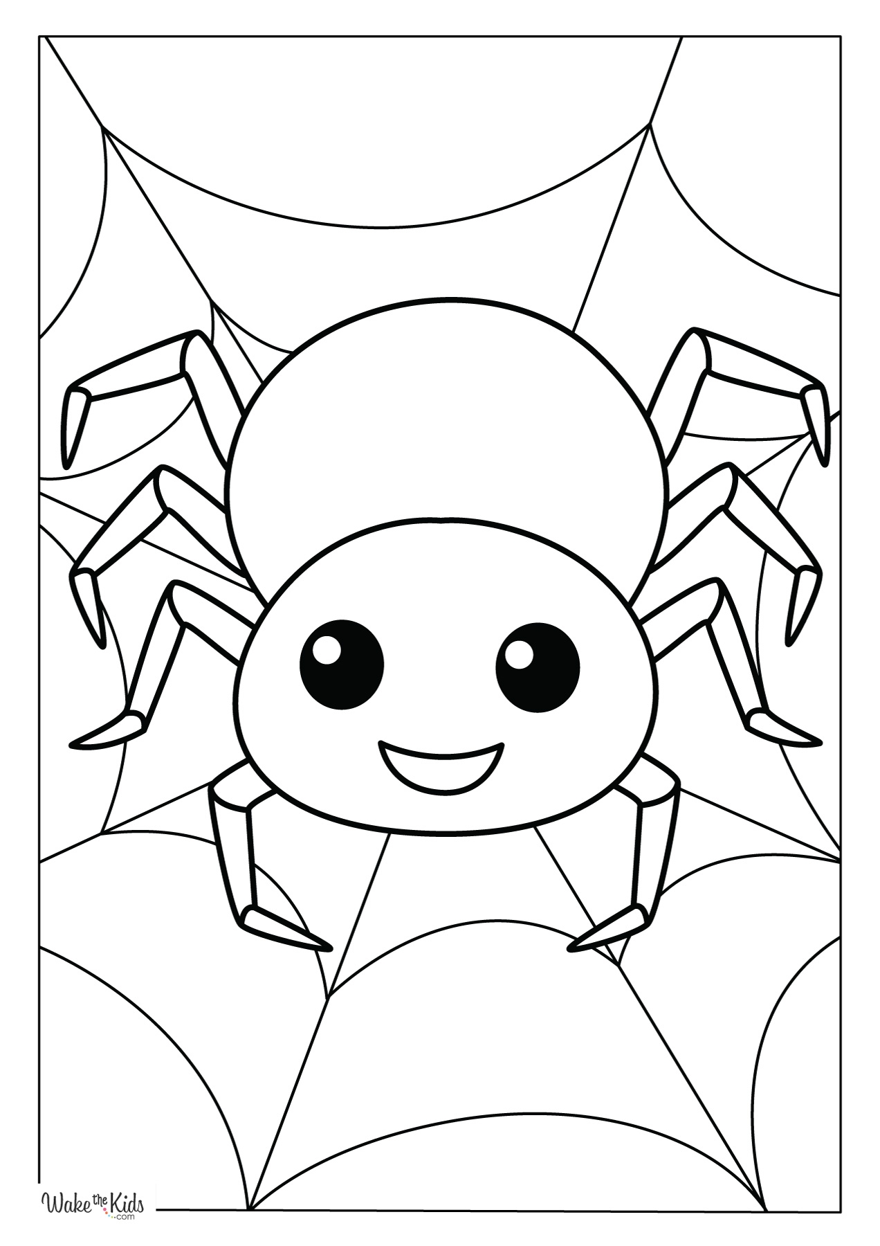 lucas the spider coloring pages