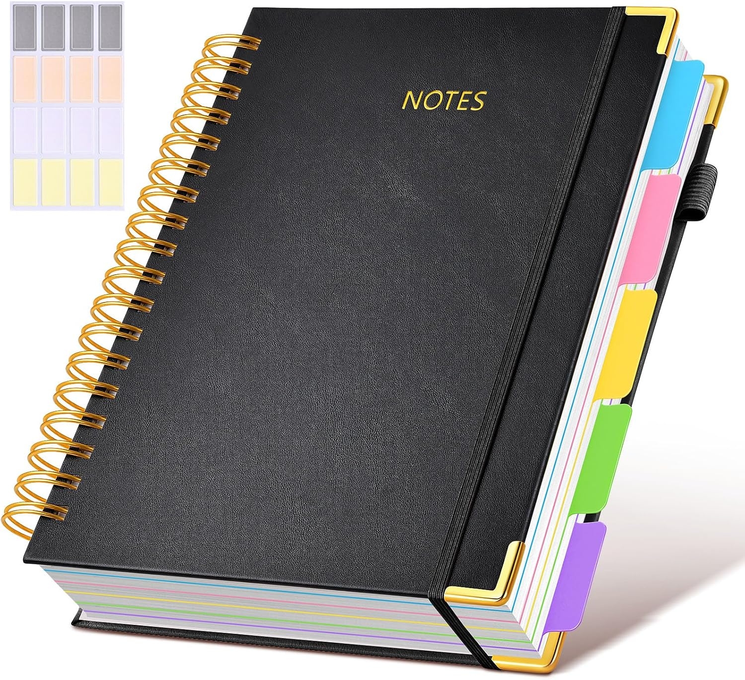 Spiral Bound Journal 5 Subject Spiral Notebook Hardcover College Ruled Organizer With Dividers 240 Pages Green Lace Up Dress Shoes