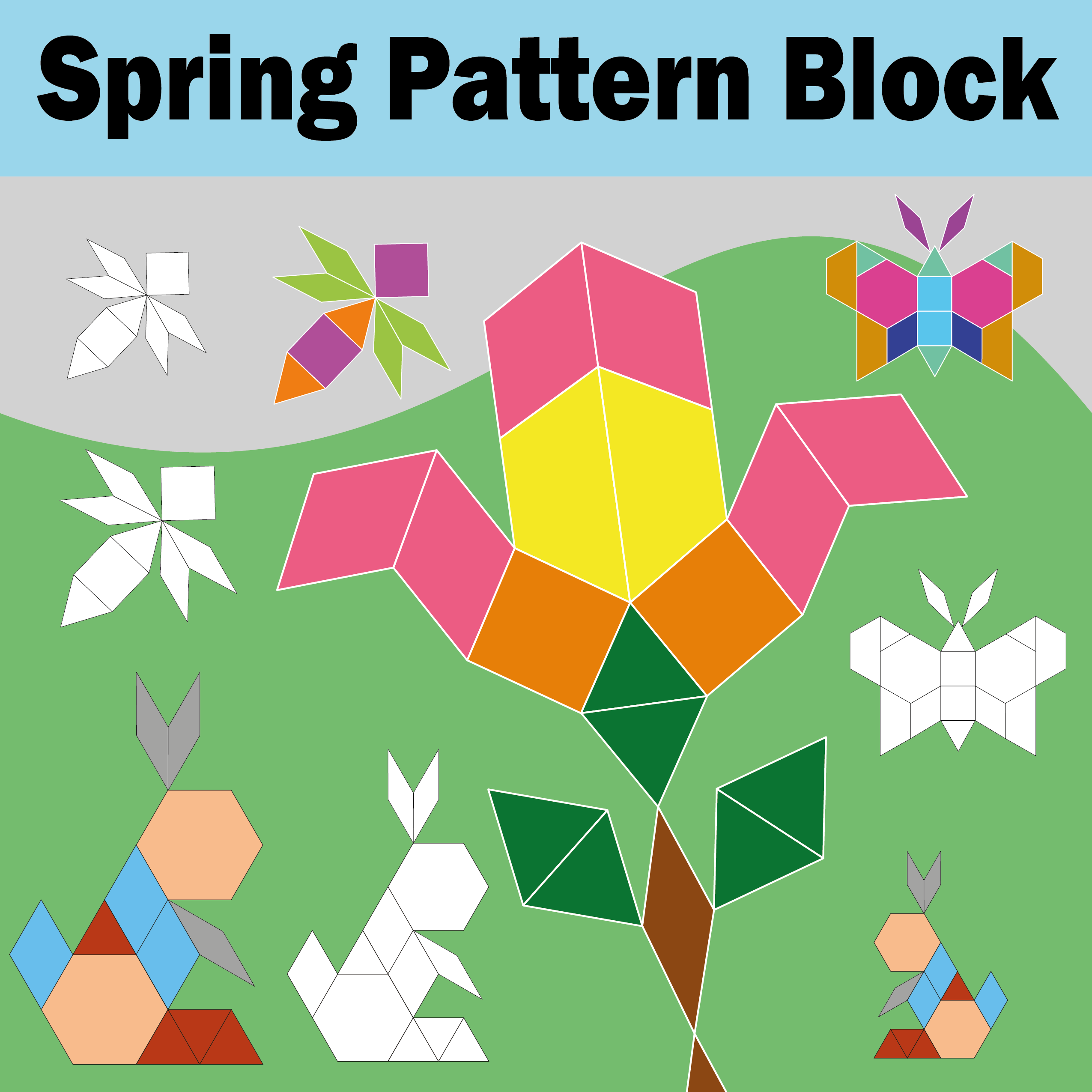 pattern block patterns printable