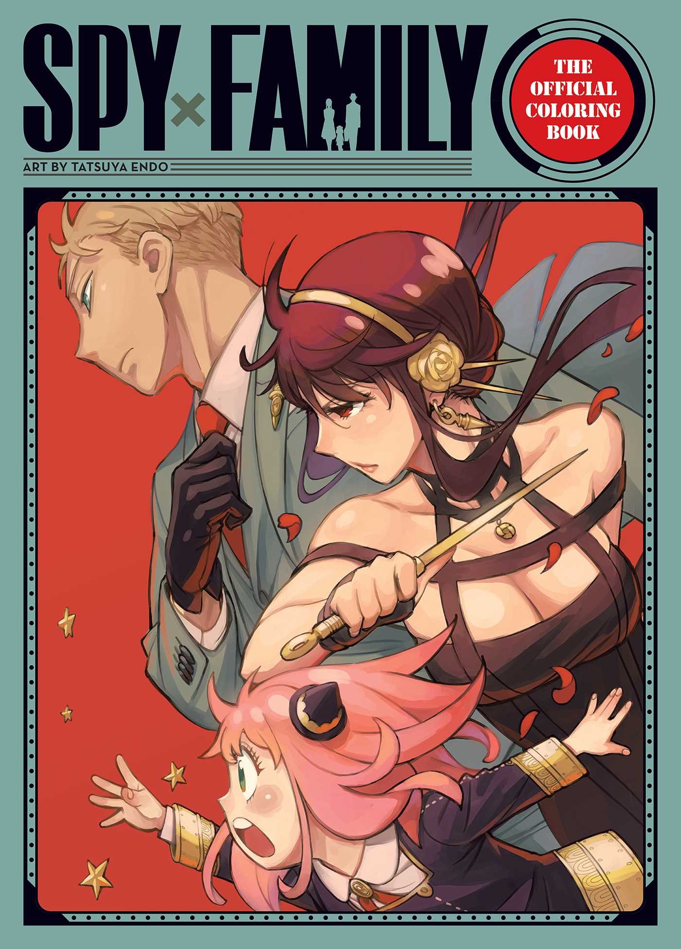 Spy X Family The Official Coloring Book Book By Tatsuya Endo Official Publisher Page Simon Schuster