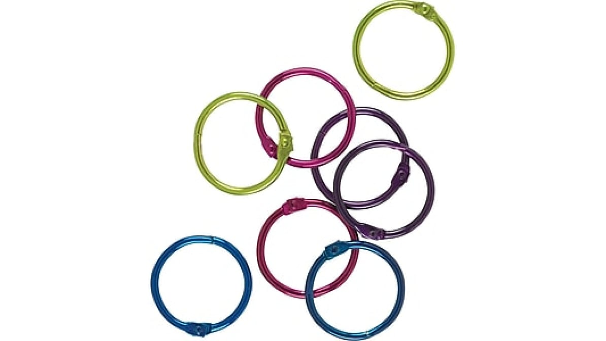 Staples 1 Assorted Colors Book Rings Model 39924 16 Ct Delivery Near Me Doordash