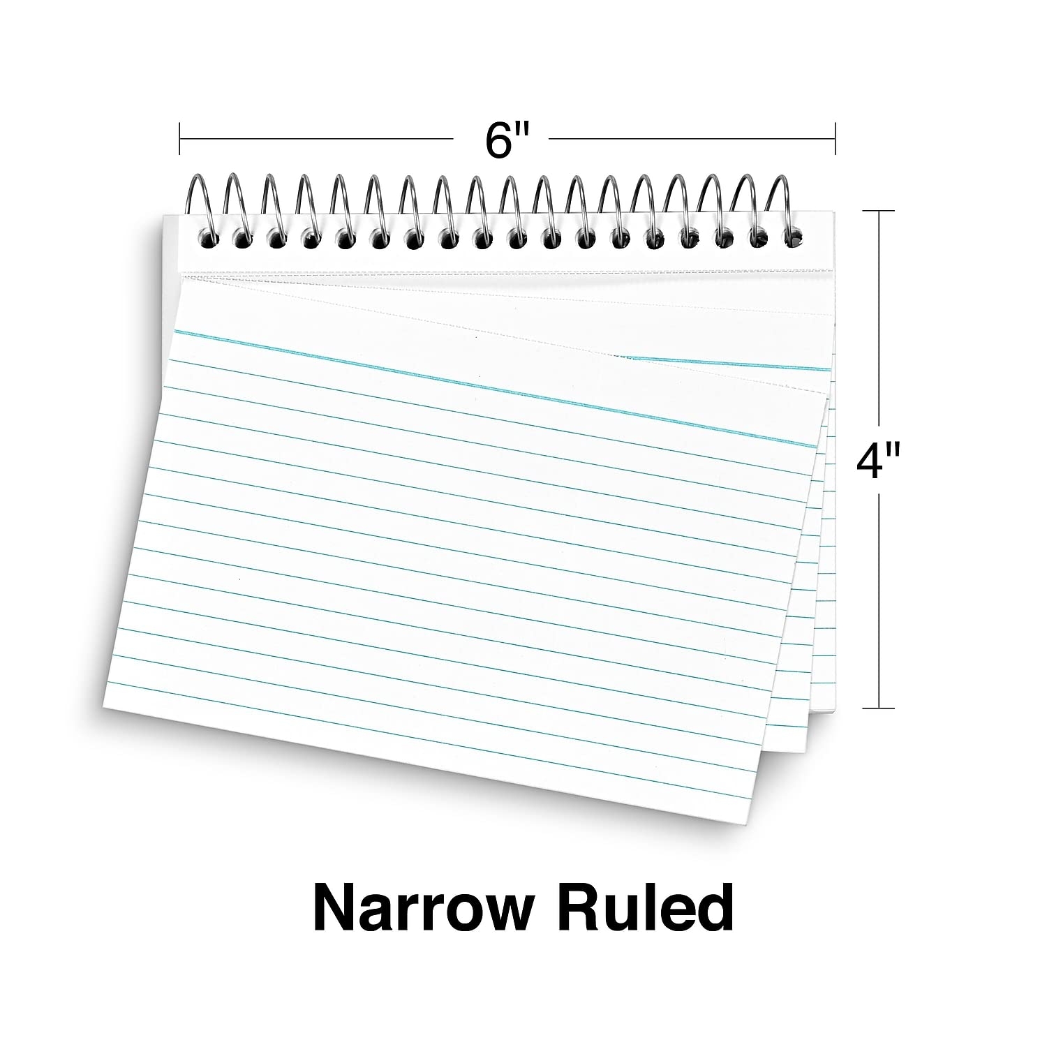 Staples Spiral Bound Index Cards 4 X 6 Ruled White 3 Pack 15098 Amazon in Office Products