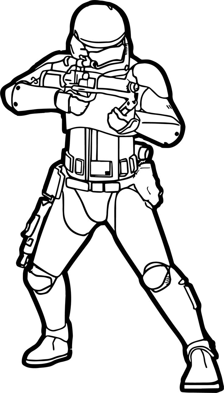 star wars stormtrooper coloring pages