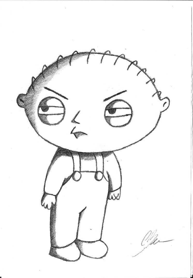 Stewie Family Guy Coloring Pages 740825 Clipart Library
