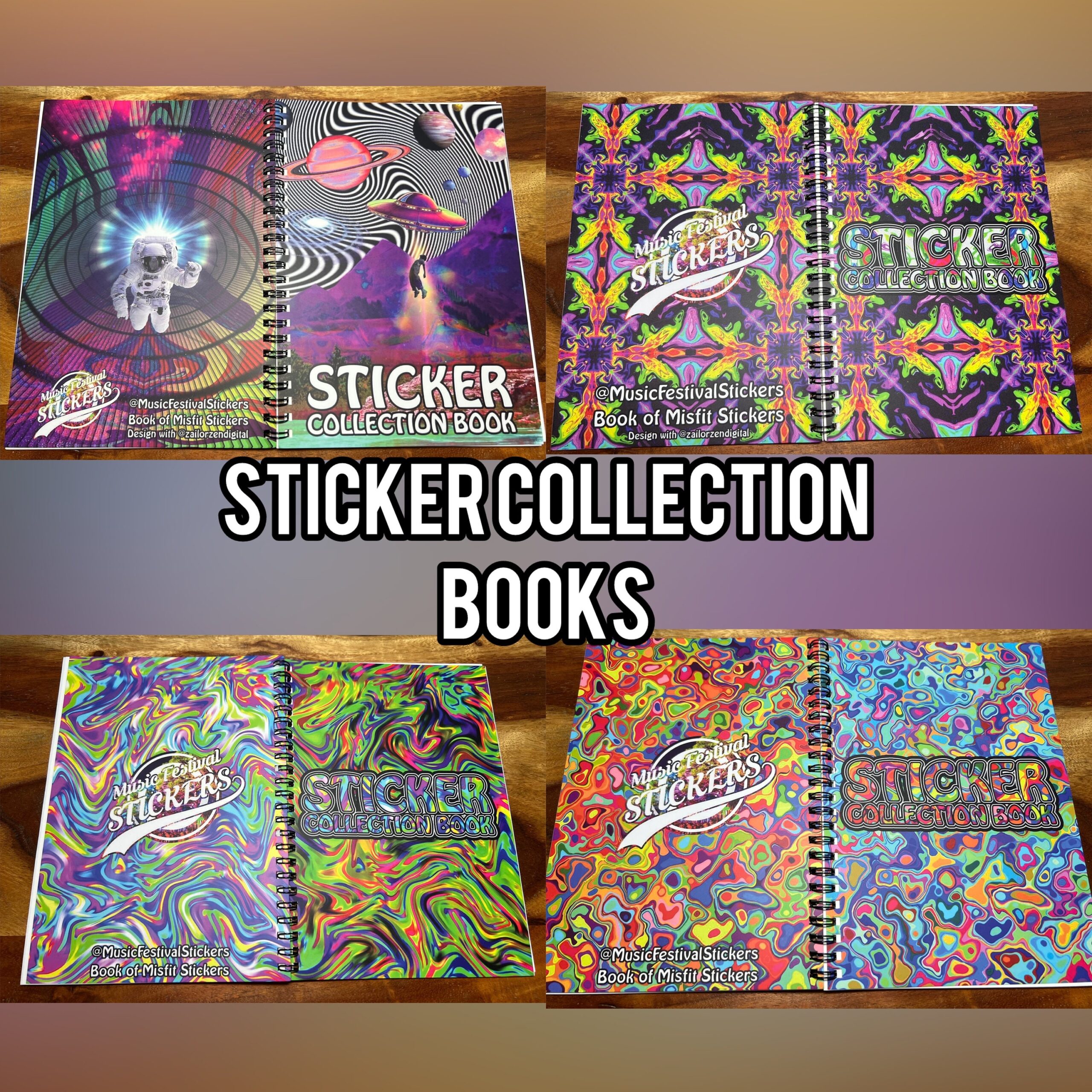 Sticker Collection Book Reuseable Sticker Book 50 Pages Of Sticker Release Paper Etsy