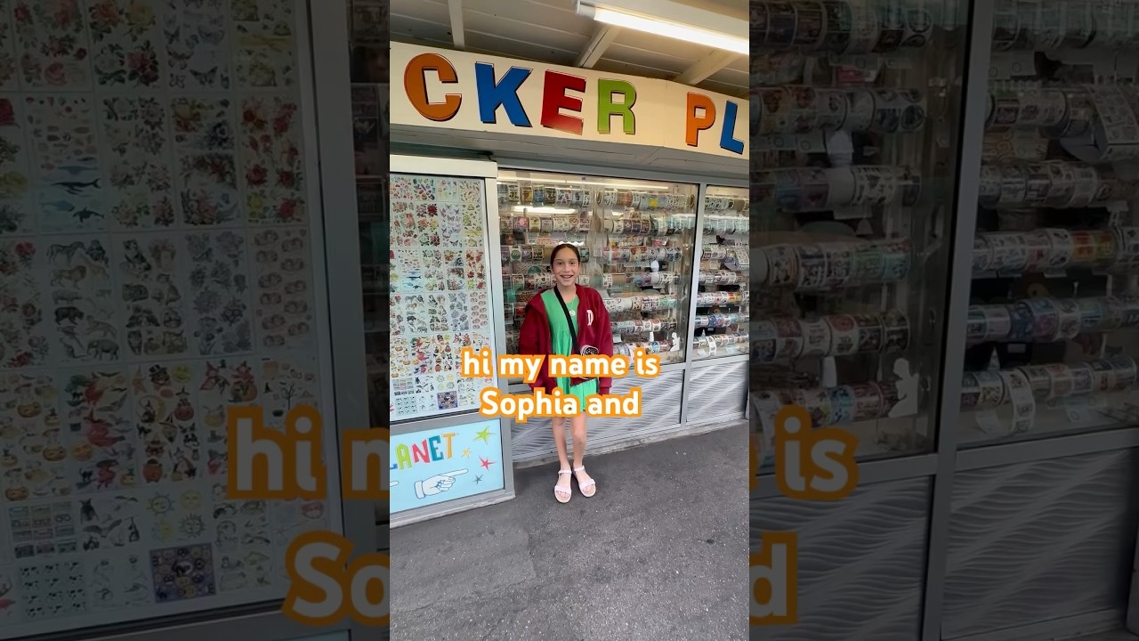 Sticker Planet In Los Angeles At The Farmer s Market stickers stickershop shopping YouTube