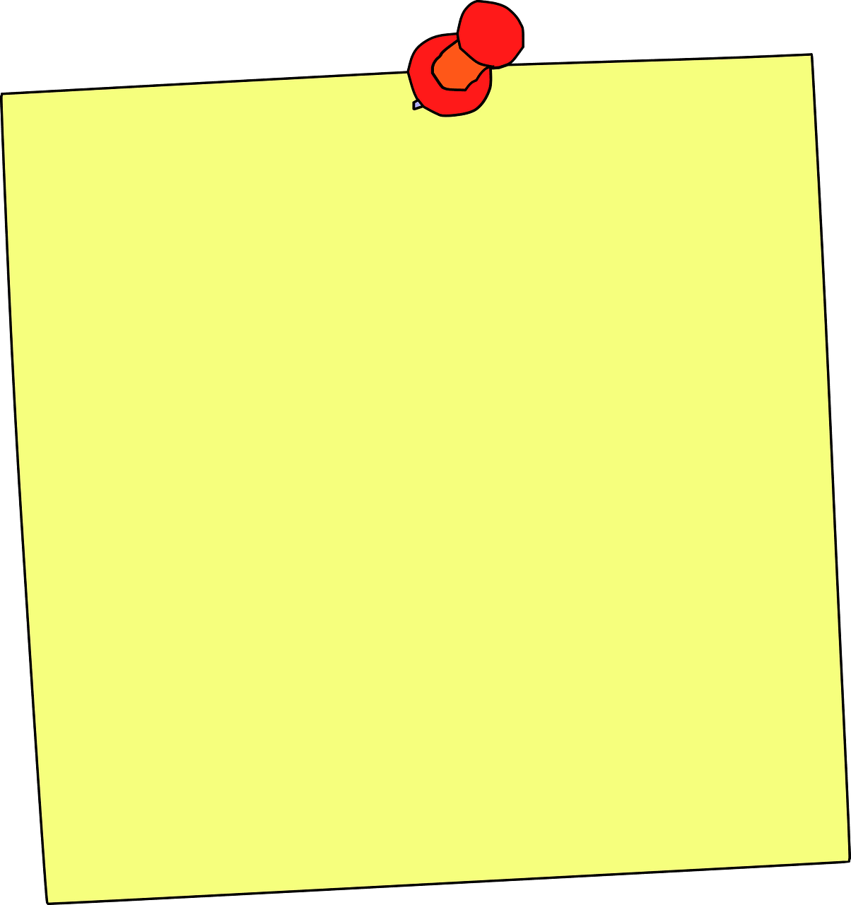 clip art sticky notes