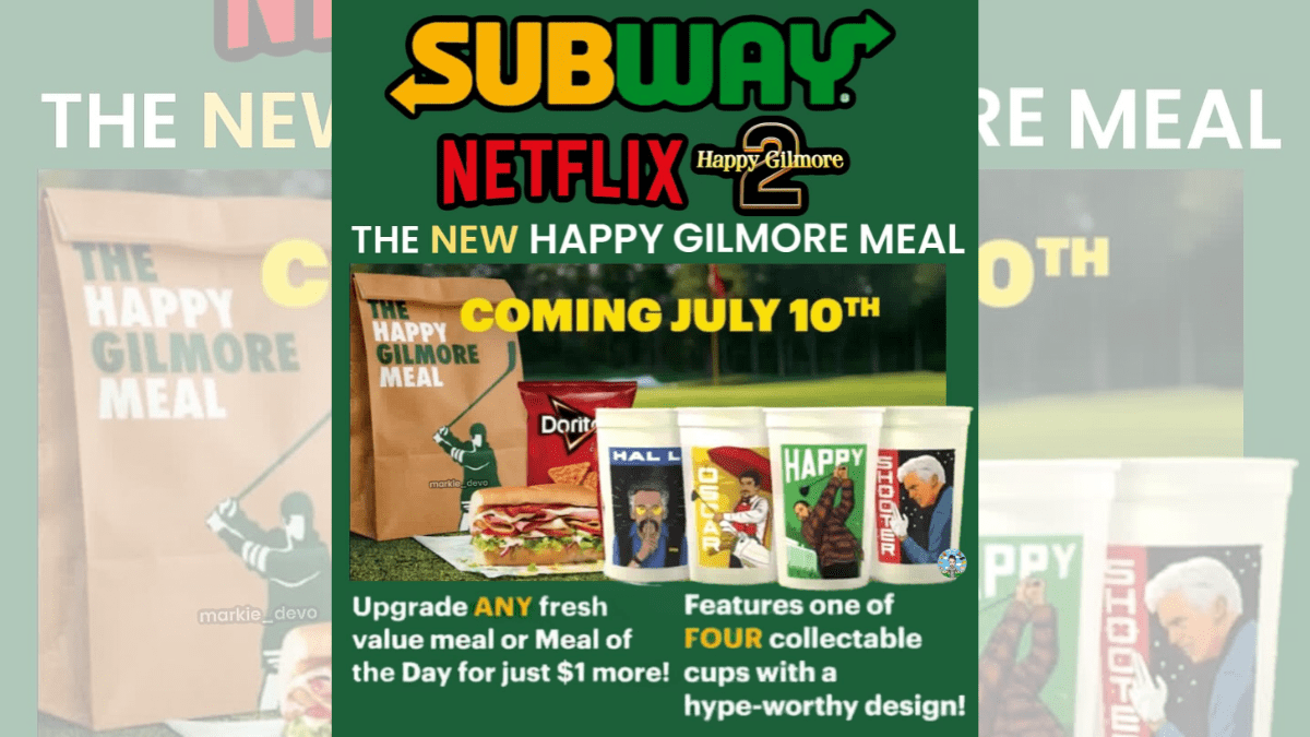 Subway And Netflix s New Meal Comes With Must Have Collectibles