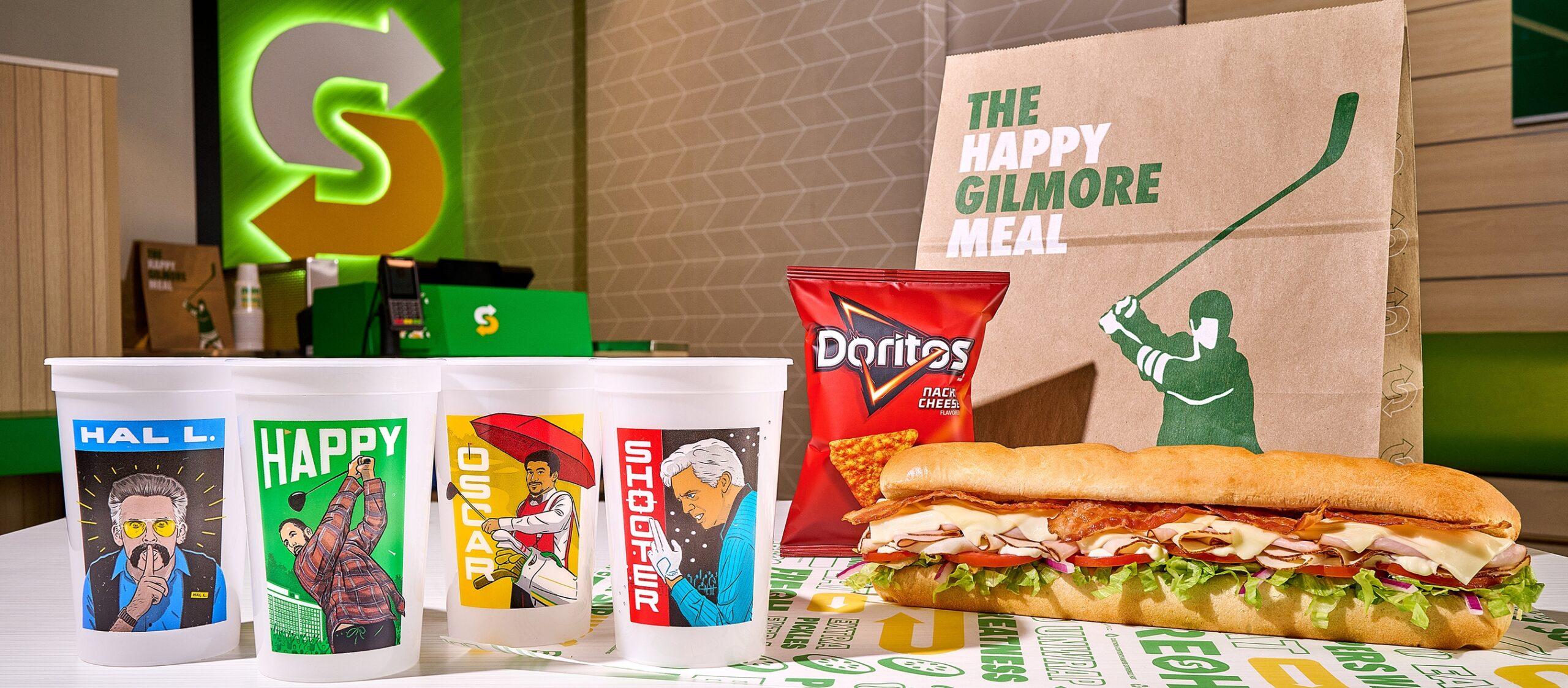 Subway Returns To The Fairway With Happy Gilmore Meal And Collectible Cups Jun 26 2025