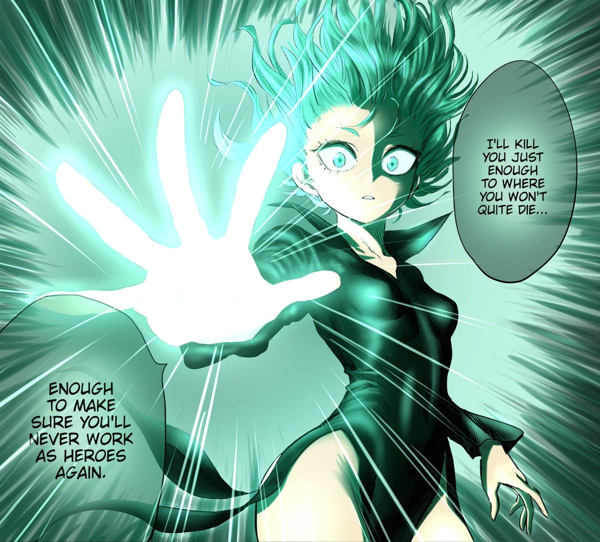 Tatsumaki Vs Saitama Incoming Coloring The Next Couple Pages As Well For An Animator Stay Tuned One Punch Man Chapter 177 Manga Coloring By Me OnePunchMan onepunchman177