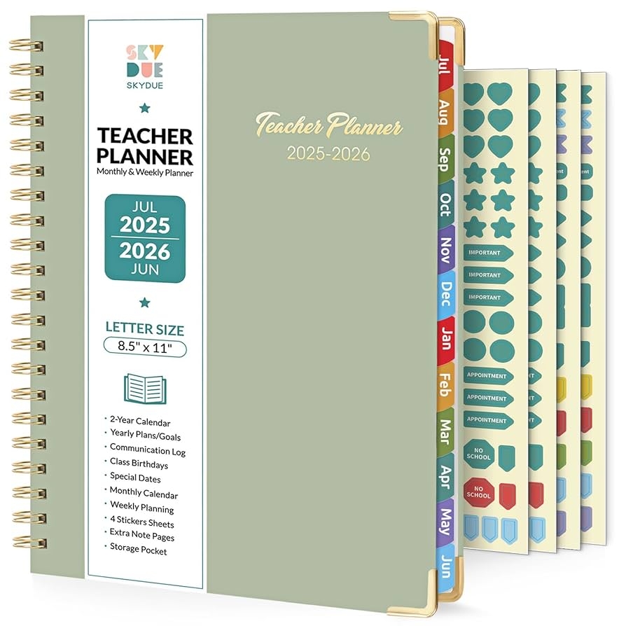 teacher planners 25 26