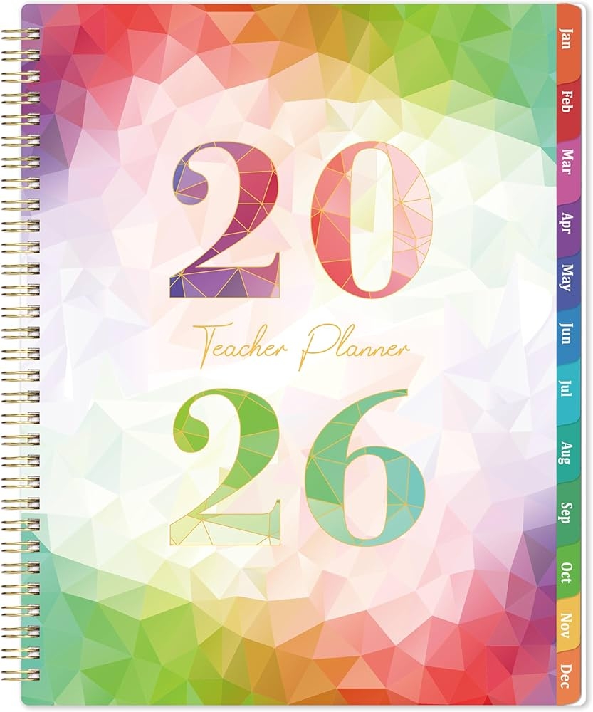 Teachers Planner Lesson Plan Book For Teachers 25 26 2025 2026 Teacher Planner July 2025 To June 2026 8 5 X 11 Teacher Lesson Planner 2025 2026 Lesson Plan Book For Teachers With Colourful Monthly