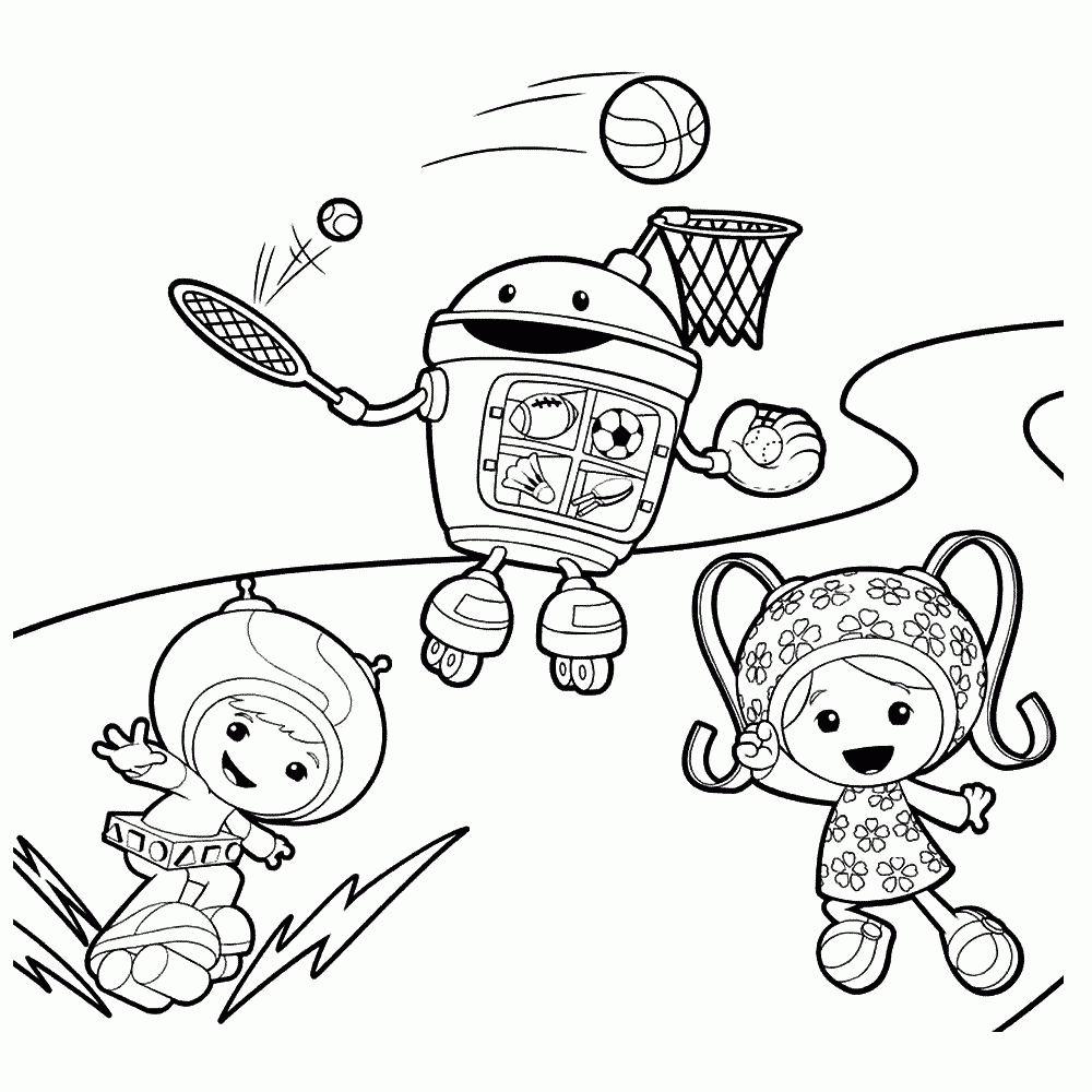  Team Umizoomi Coloring Pages Books 100 FREE And Printable 