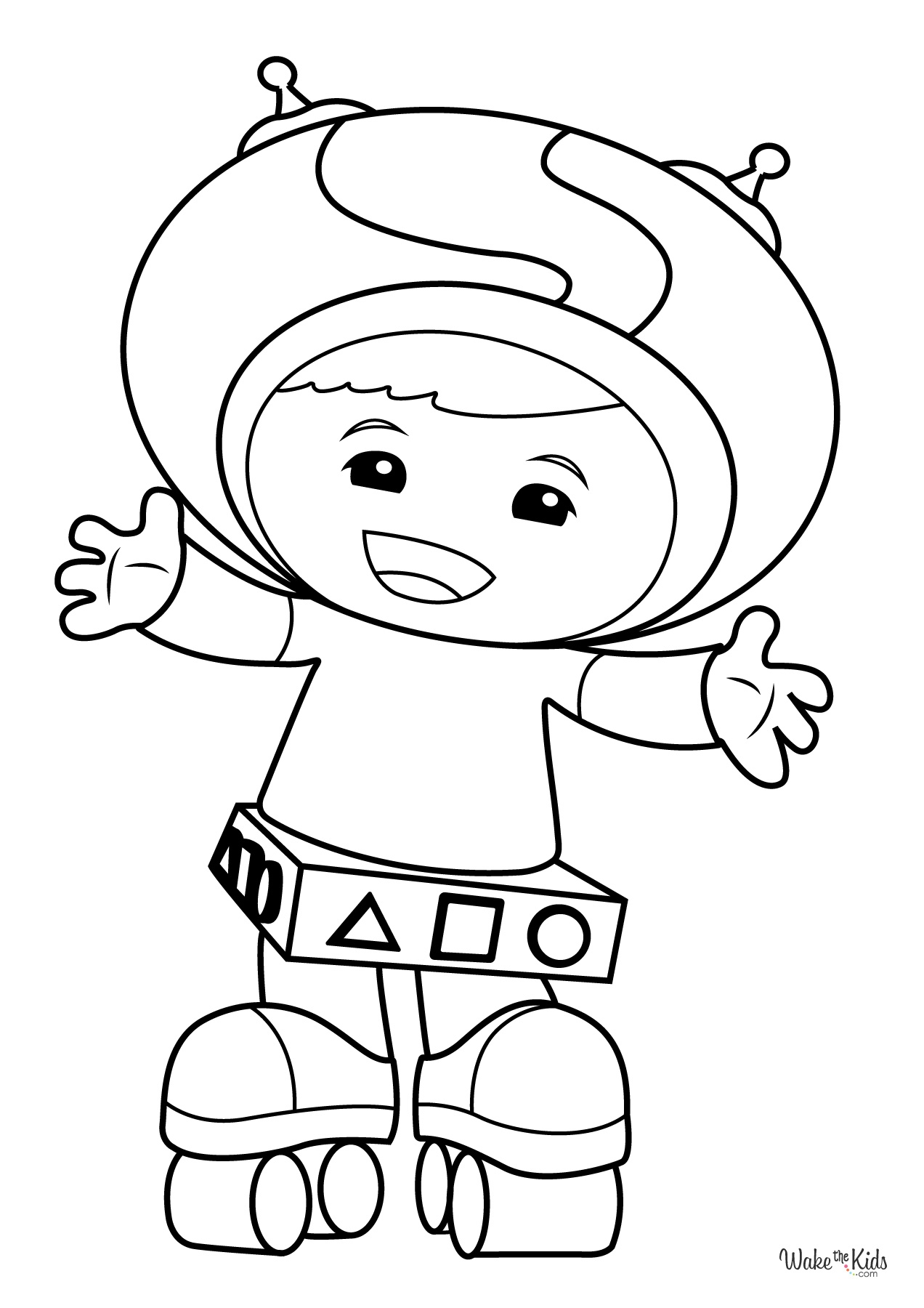 Team Umizoomi Coloring Pages Free Printable PDFs WakeTheKids