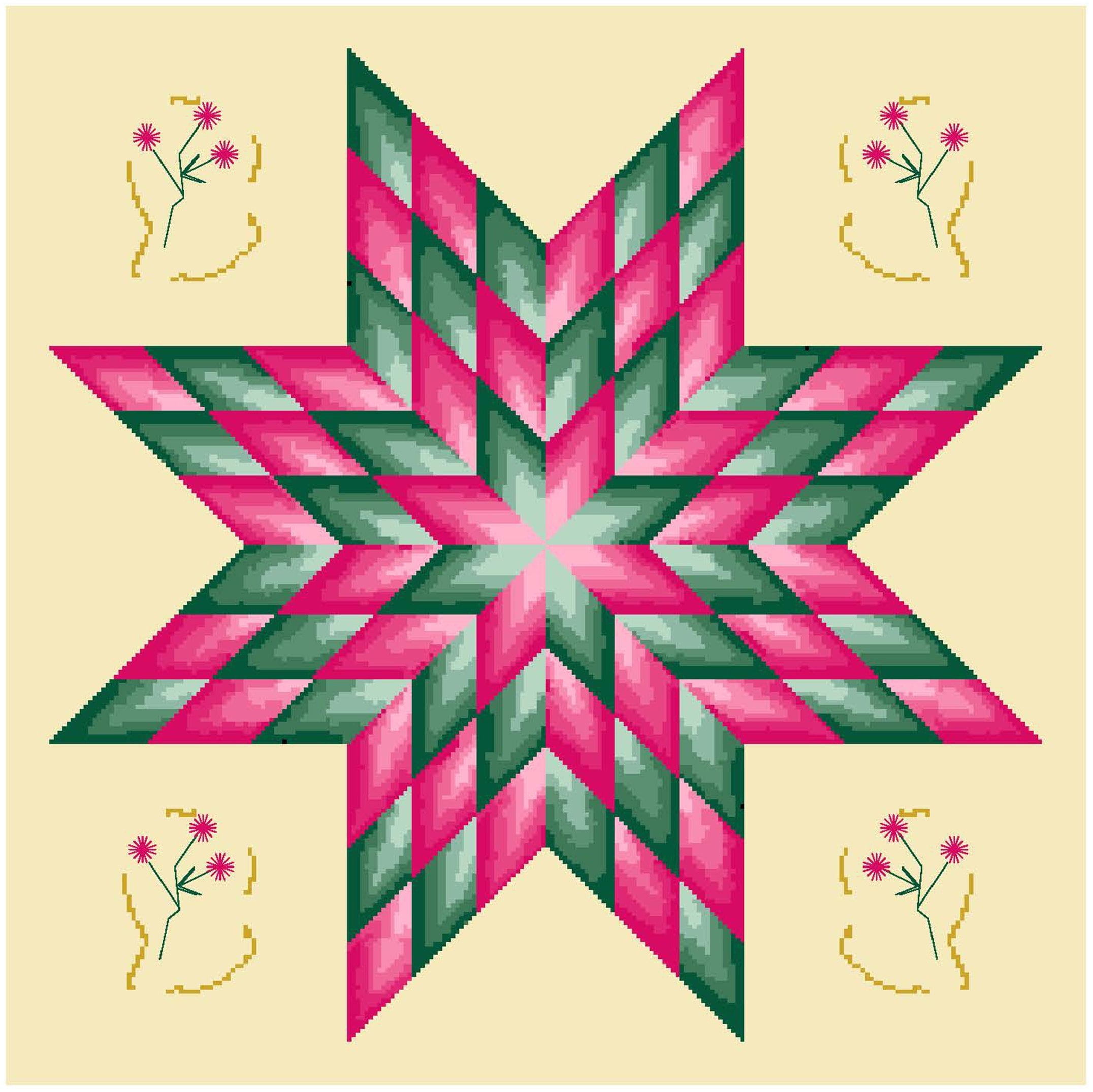 printable star quilt patterns