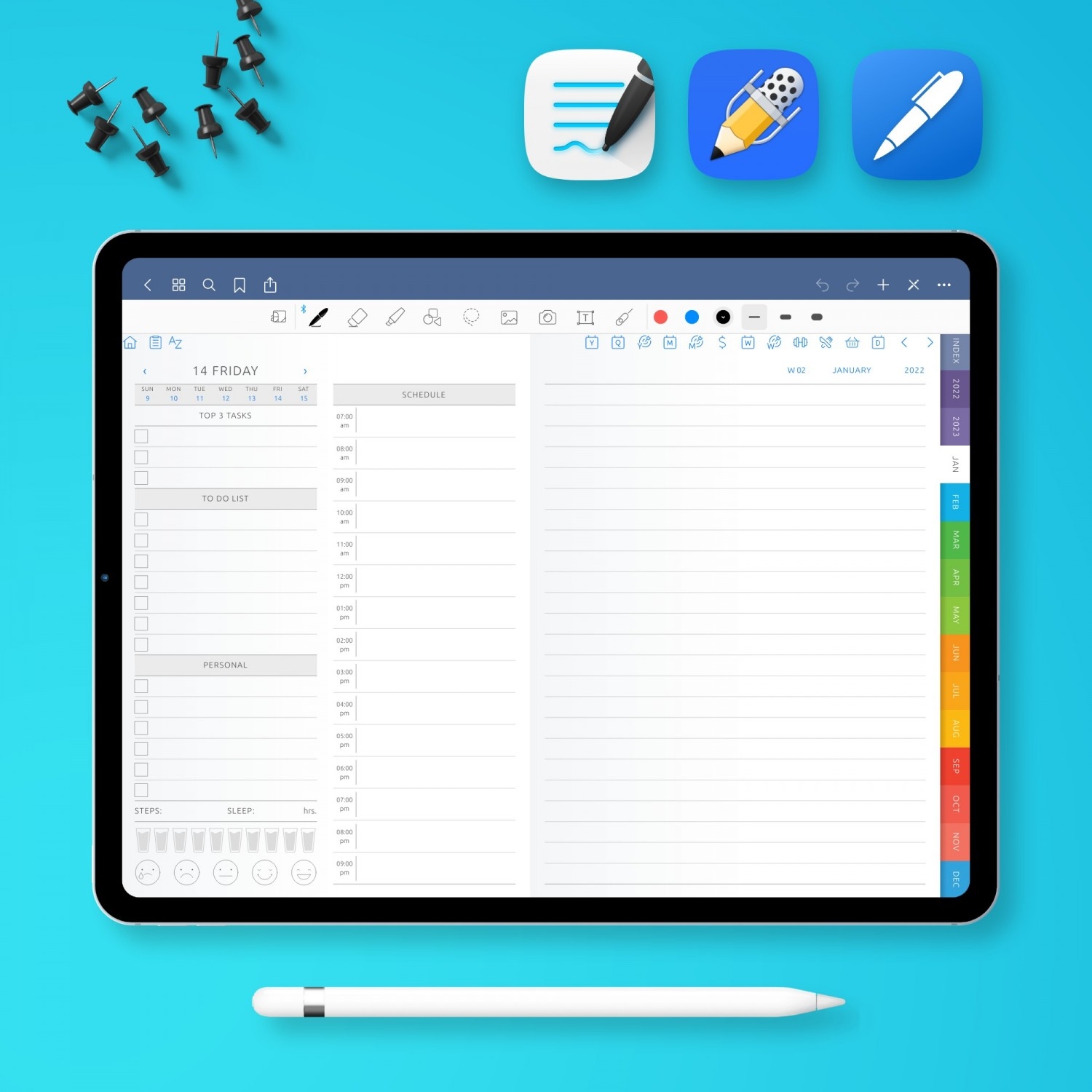 The 10 Best IPad Digital Planner Apps Organize Your Life Work Easy