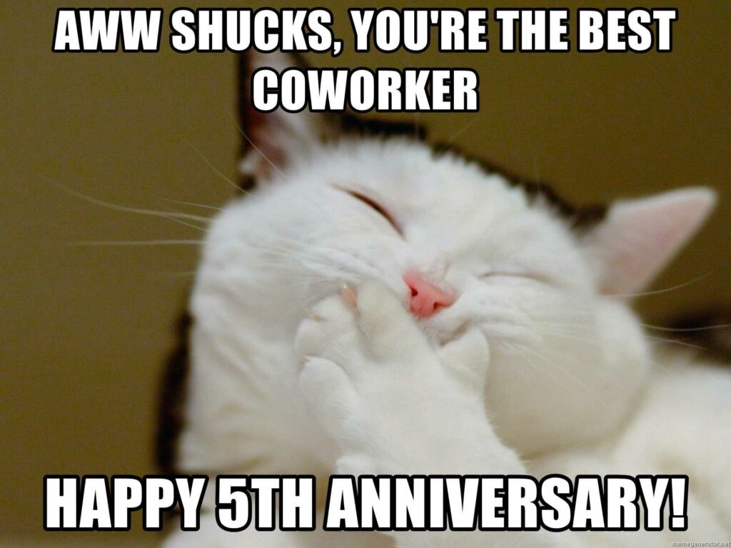 The Best Work Anniversary Meme For Your Most Valued Employees