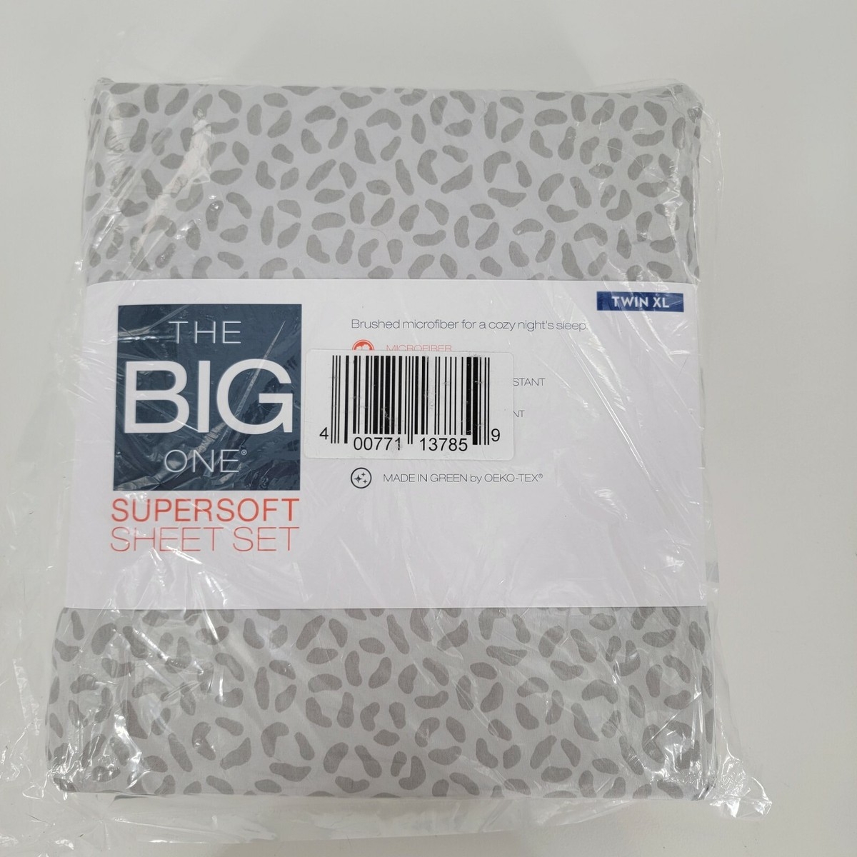 The Big One Super Soft Twin XL 3 Pc Sheet Set With Pillowcases Animal Pattern EBay