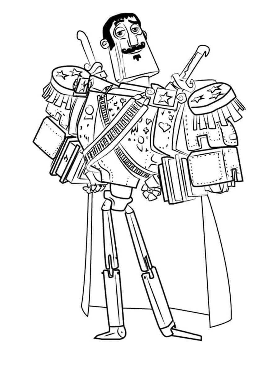 The Book Of Life Coloring Pages