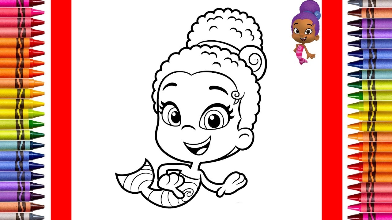 The Coloring Couple Presents Coloring Coloring Zooli Bubble Guppies How To Color YouTube