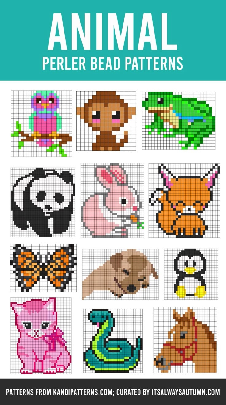 perler beads printable patterns