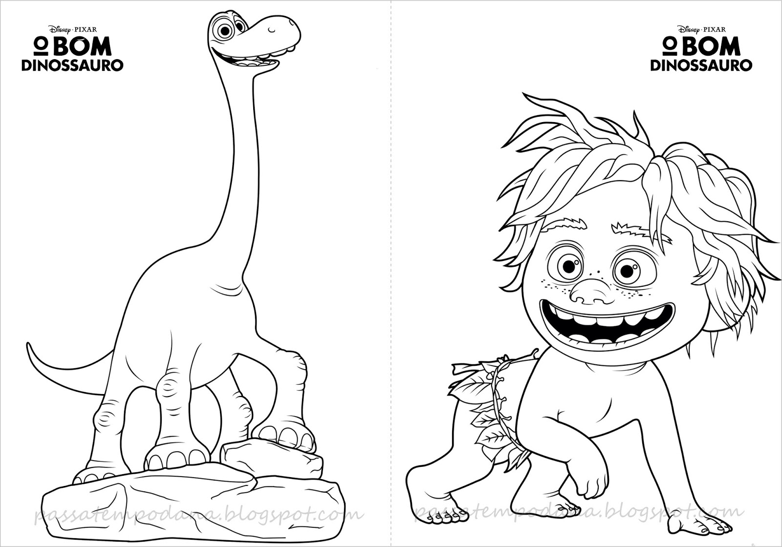 The Good Dinosaur Free Printable Coloring Book Oh My Fiesta In English