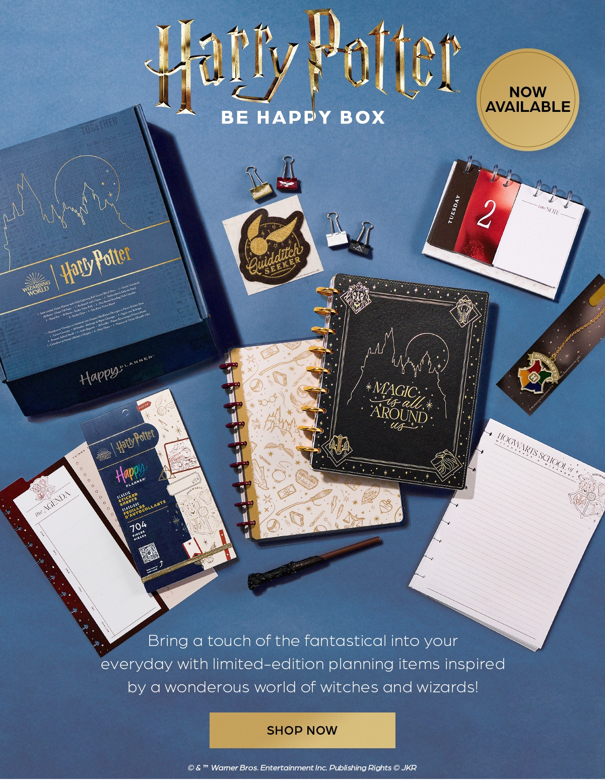 The Happy Planner Introducing NEW Harry Potter Be Happy Box Milled