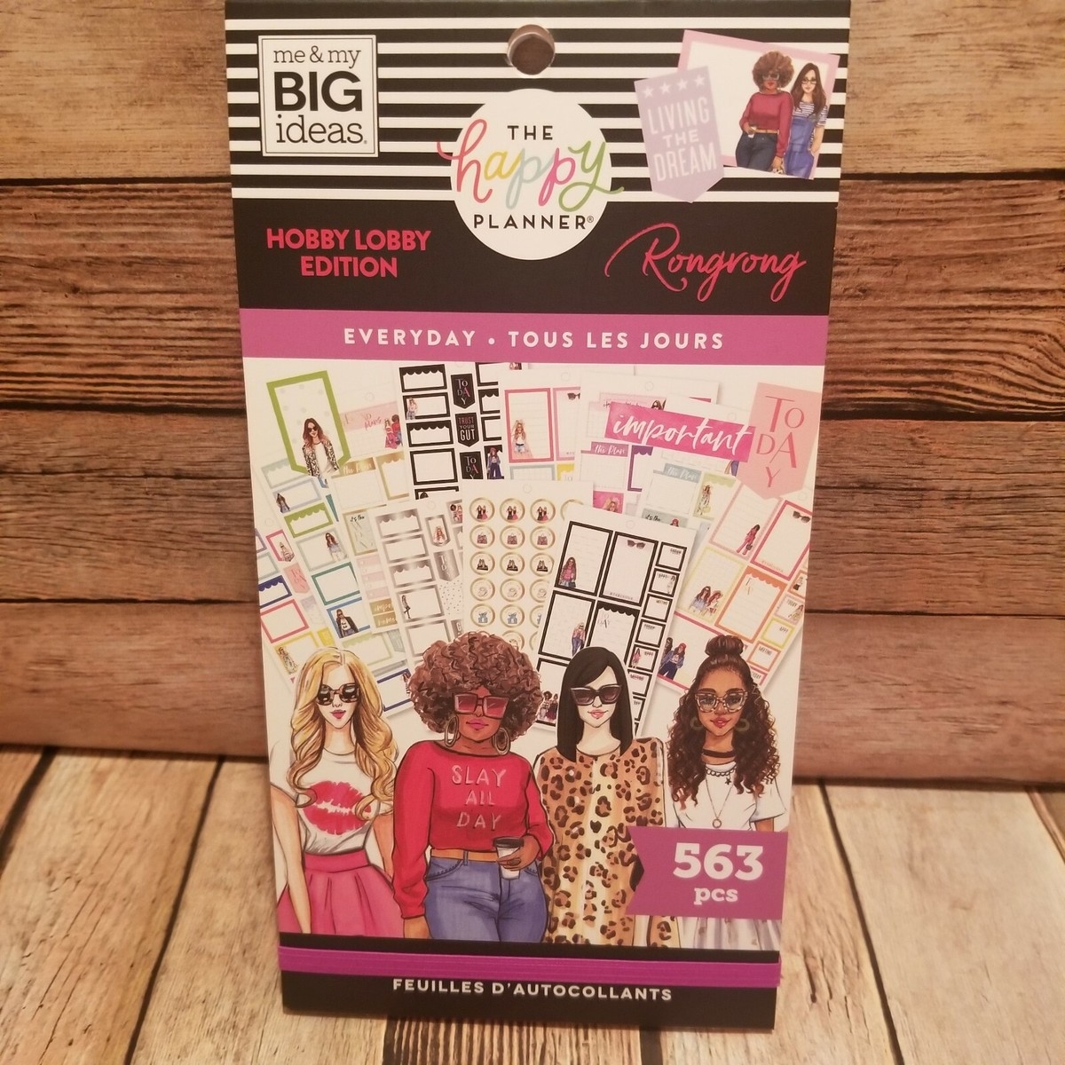 THE HAPPY PLANNER Rongrong Sticker Book Everyday Hobby Lobby Edition EBay