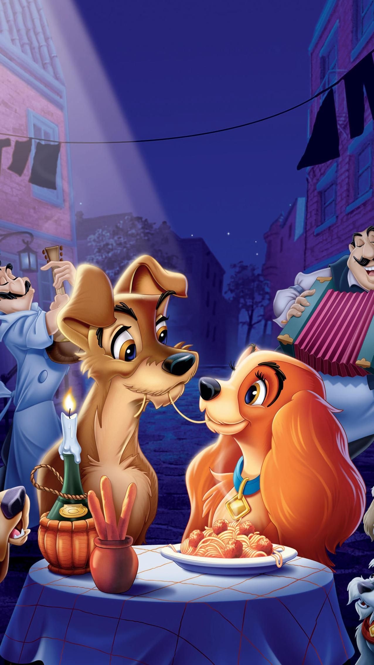 The Lady And The Tramp Wallpapers Wallpaper Cave
