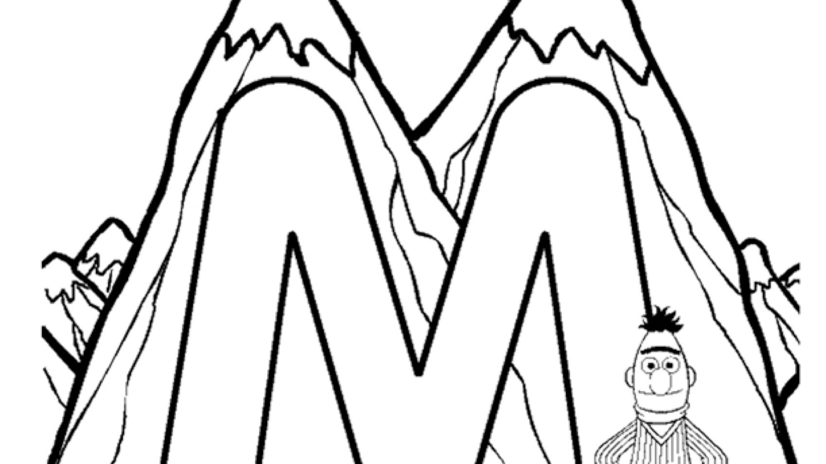 The Letter M Coloring Page Kids Coloring Pages PBS KIDS For Parents