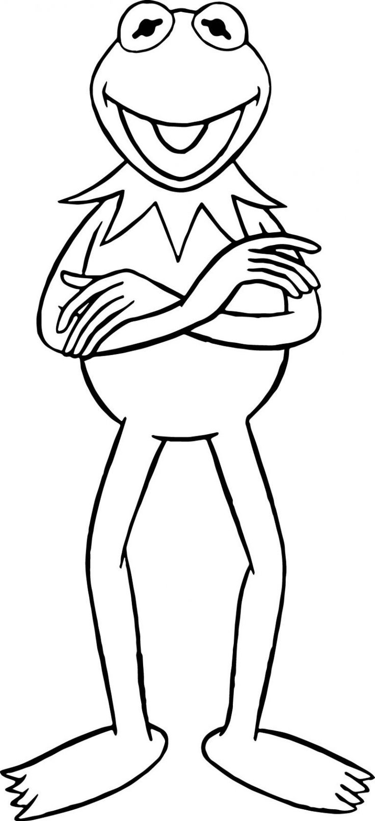 The Muppets Kermit The Frog Talk Coloring Pages Wecoloringpage