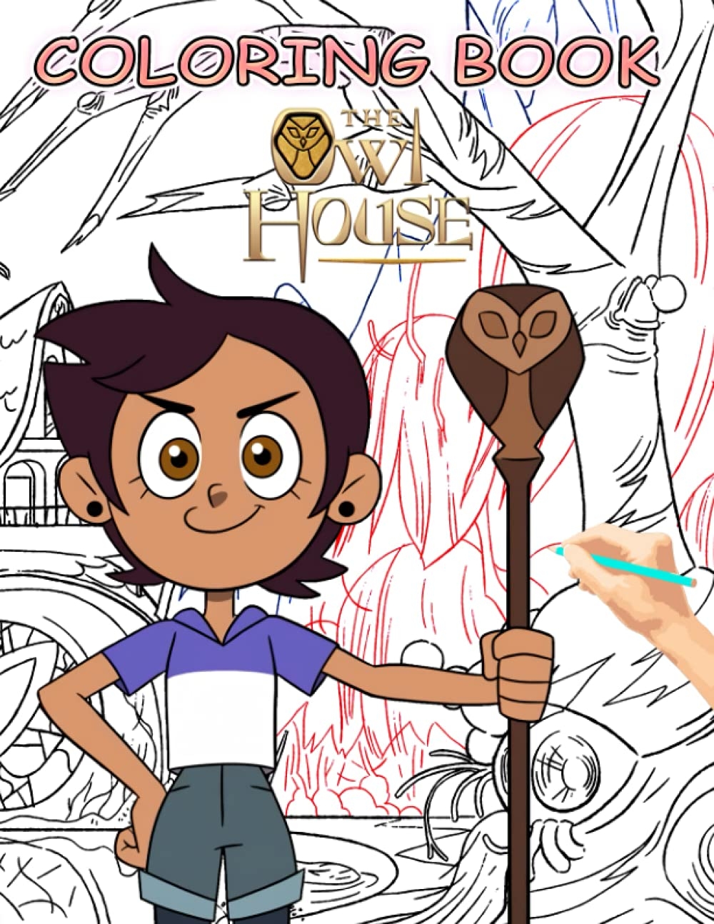 the owl house coloring pages