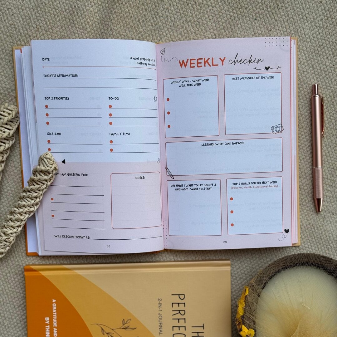 daily planner and journal