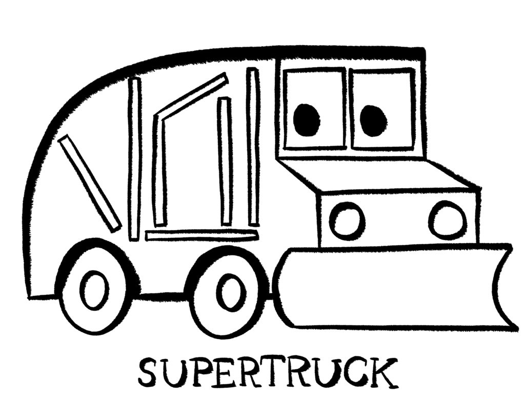 The Stinky And Dirty Show Coloring Page