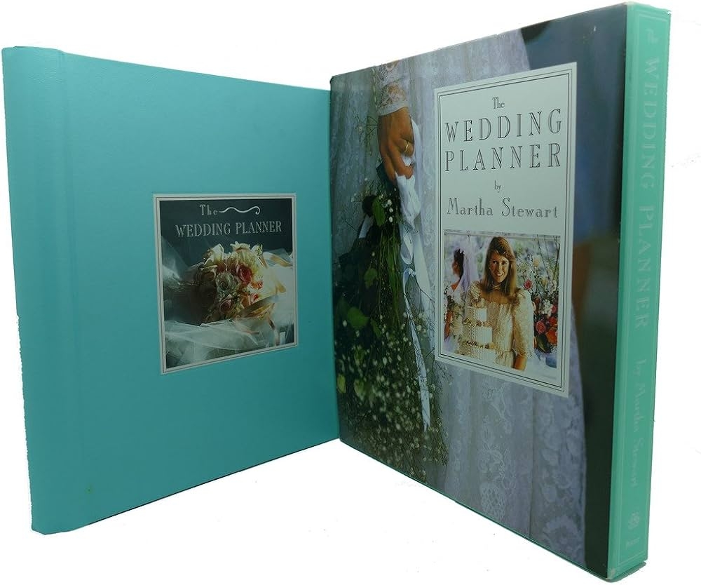 The Wedding Planner Stewart Martha 9780517565667 Amazon Books