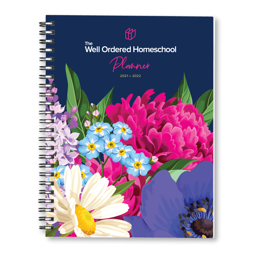 The Well Ordered Homeschool Planner 2021 2022 Hardbook Large Spiral NEW EBay