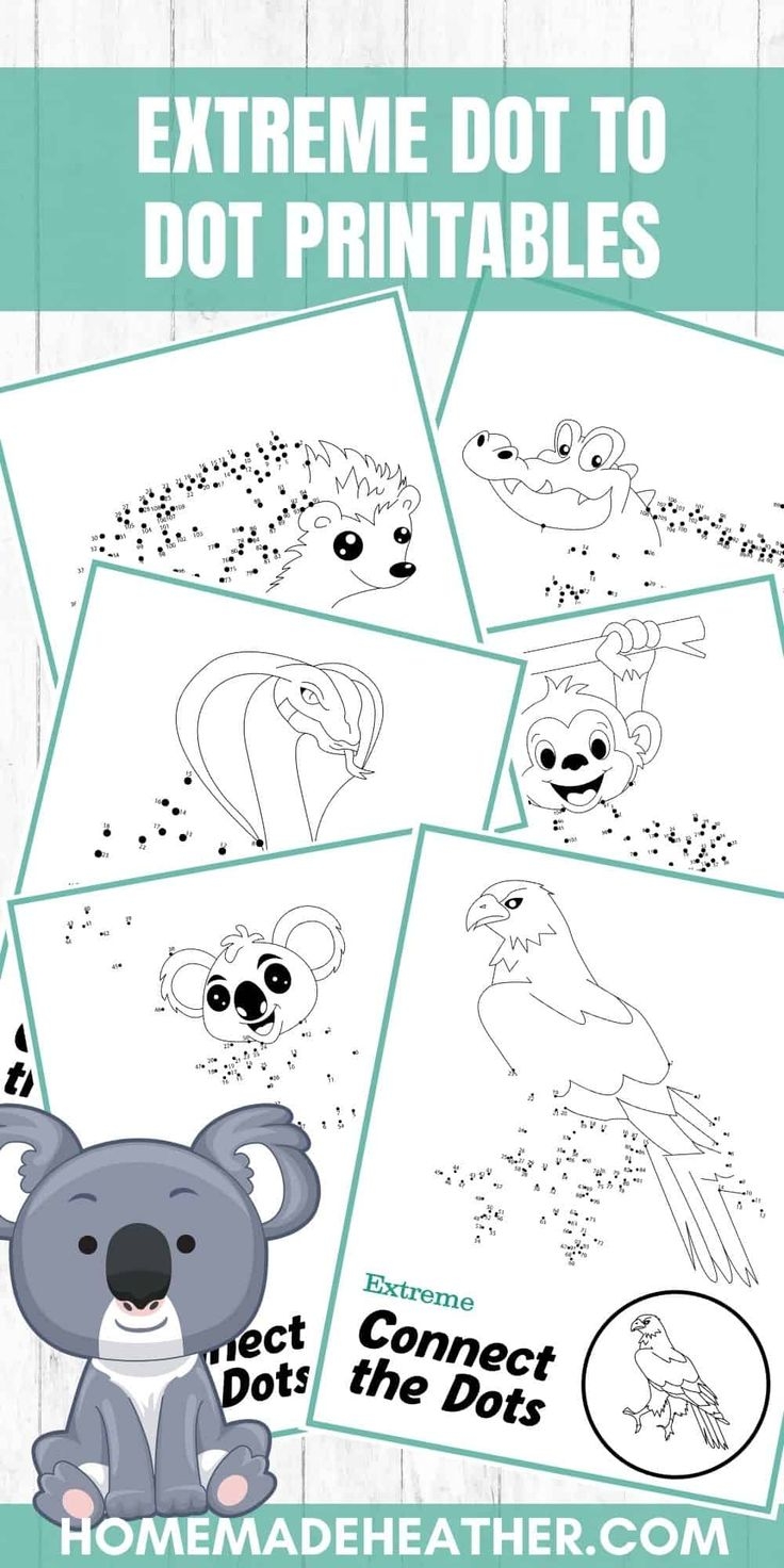 These Free Extreme Dot To Dot Printables Are Great For Keeping The Kids Busy Simply Download And Print The Activity Sheets For Hours Of Learning Fun 