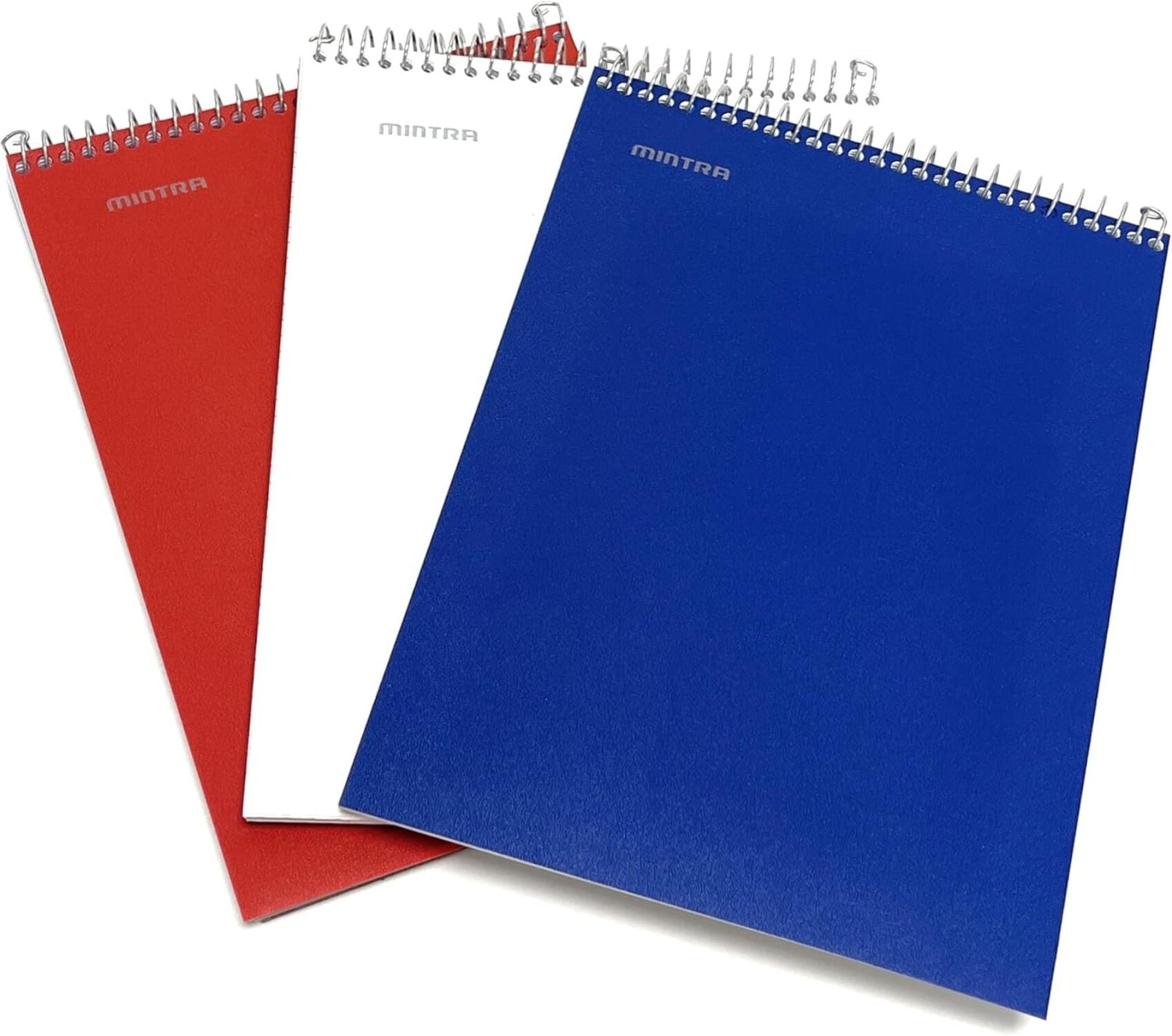 Top Bound Spiral Notebook College Ruled 3pack Walmart