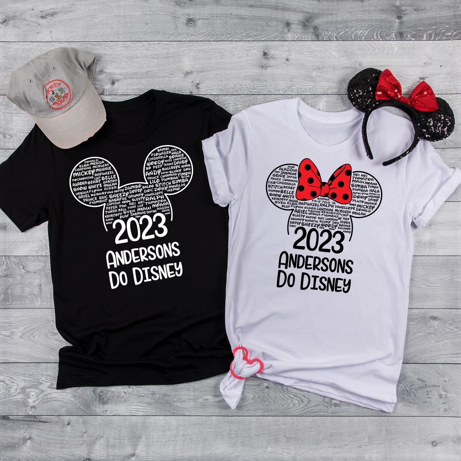 customized disney shirts for family