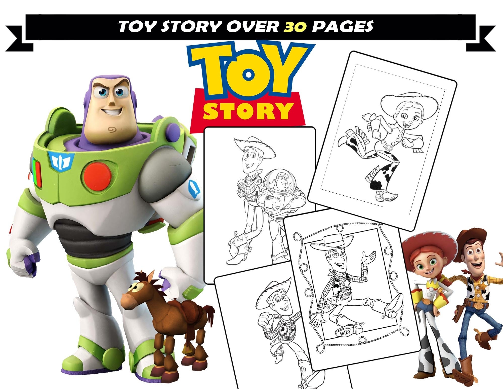 toy story coloring pages