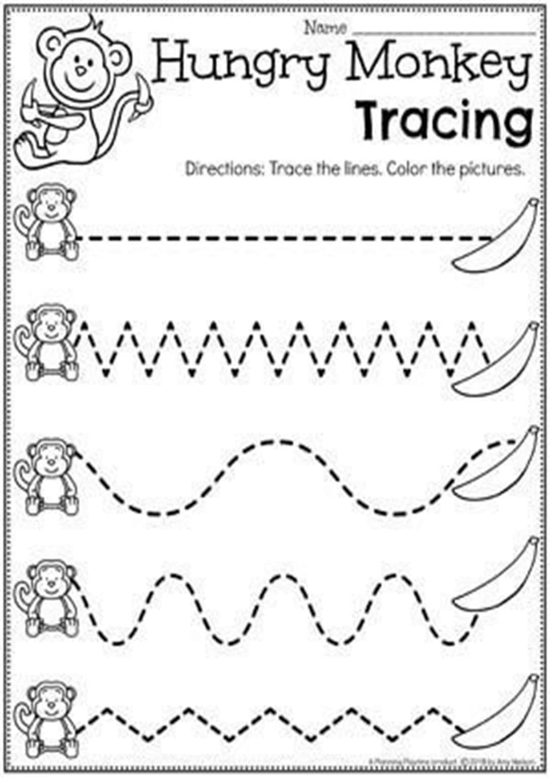 trace the line worksheet