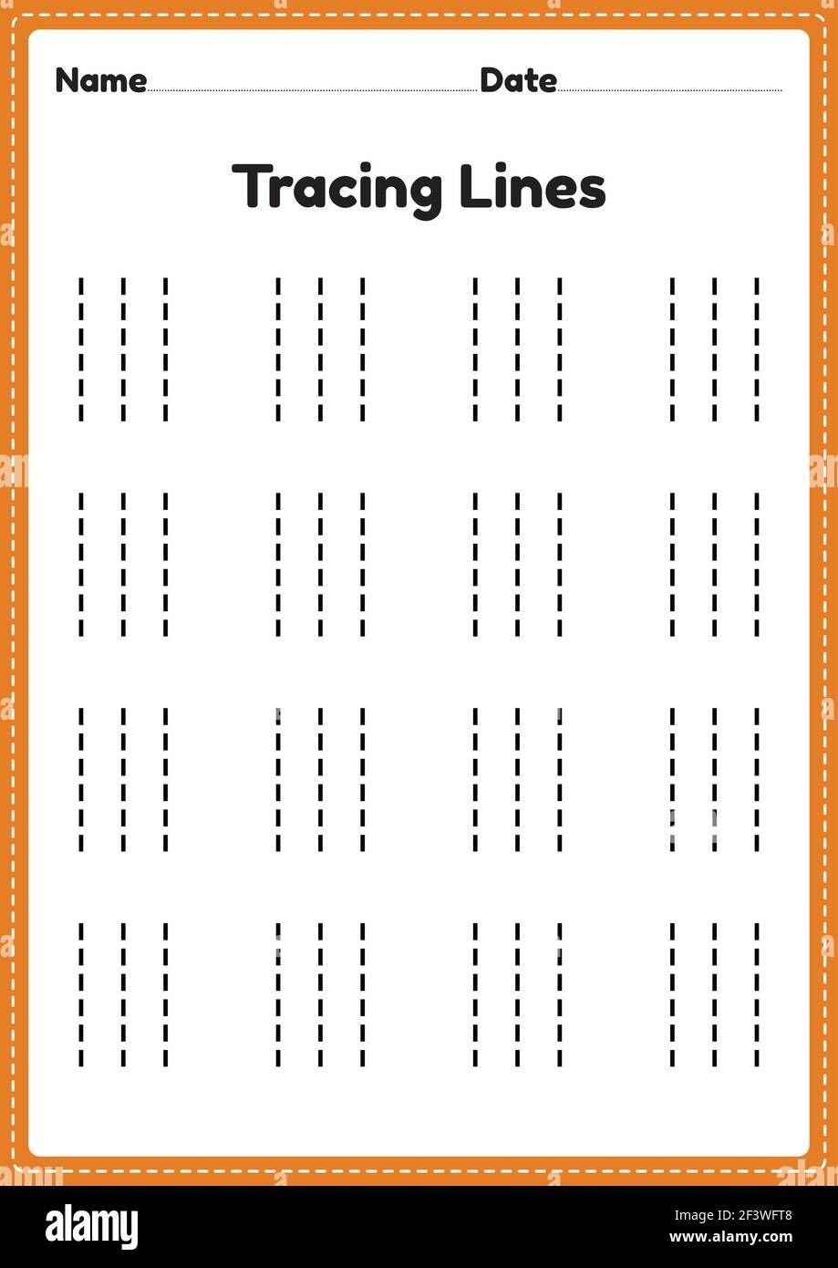 line tracing for preschoolers