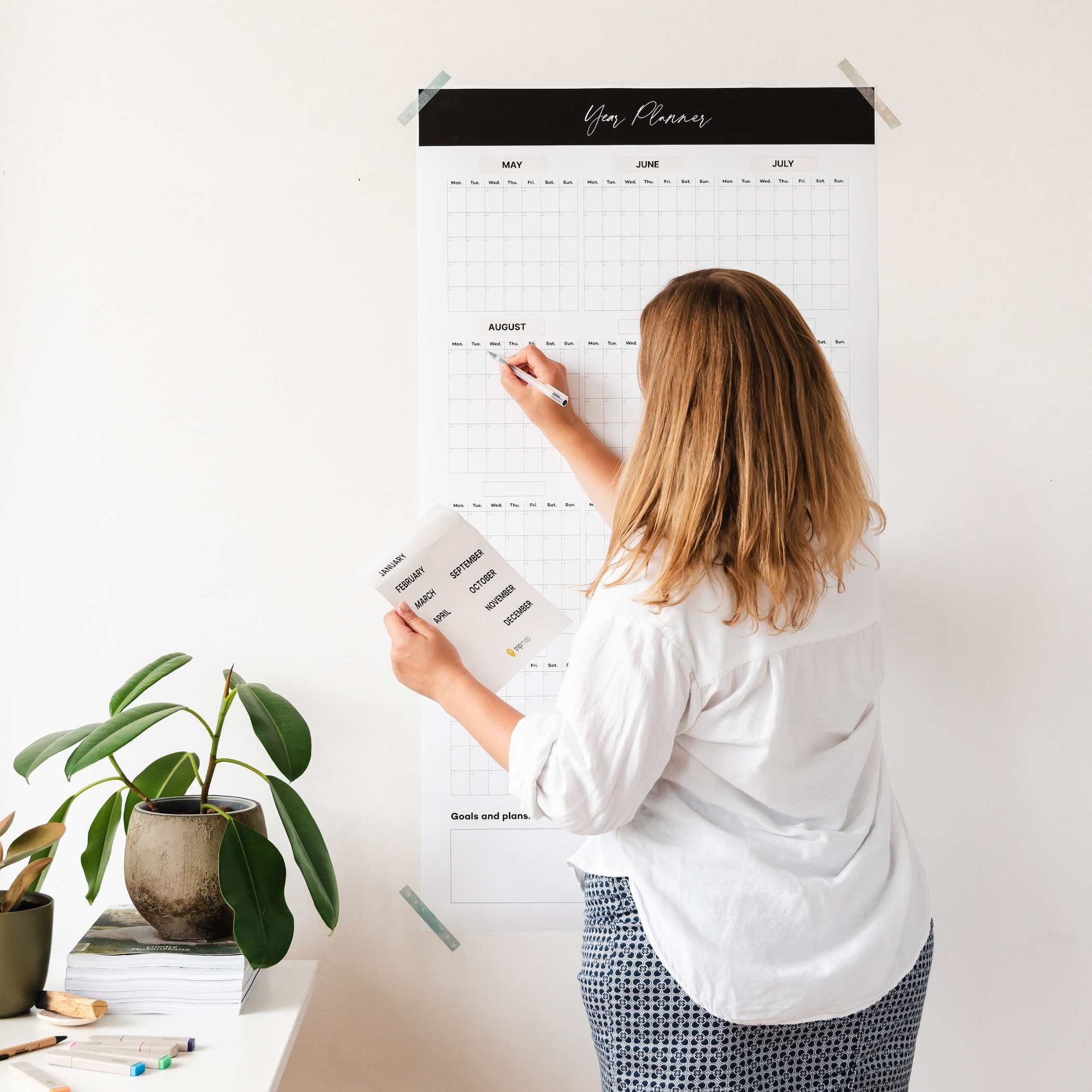 big calendar for wall