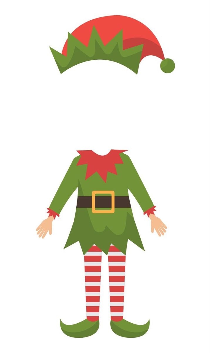 elf pattern printable